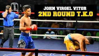 John Virgel Vitor  defeat  Ivor Lastrilla  via 2nd round Technical Knock-out | Kumong Bol-anon VI