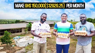 How They Make GHS150,000($12,929.25)/Month From Their 12,500 Capacity Poultry Farm #poultryfarming