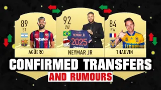 FIFA 22 | NEW CONFIRMED TRANSFERS & RUMOURS! 🤪🔥 ft. Neymar, Aguero, Thauvin... etc