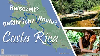 COSTA RICA URLAUB | Reiseroute & Tipps für 2-3 Wochen RUNDREISE