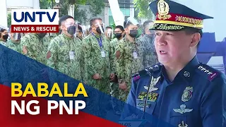 Mga pulis na nakikisawsaw sa pulitika muling binalaan ng pamunuan ng PNP