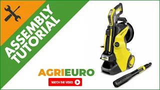 New Karcher K5 Premium Smart Control Cold Water Pressure Washer - with Bluetooth - Assembly tutorial