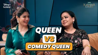 Queen vs Comedy Queen | Raveena Tandon, @bhartitv | Hotstar Specials Karmma Calling | Jan 26th