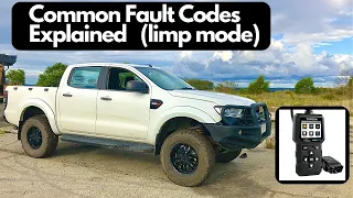 Ford Ranger Common Fault Codes Causing Limp Mode