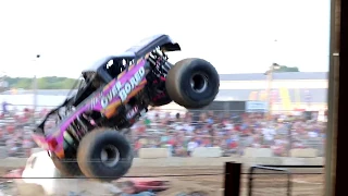 Monster Truck Throwdown 2018 South Bend Miss Over Bored Freestyle