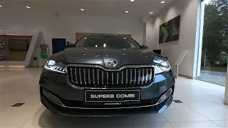 2021 SKODA Superb Combi Style iV - Adaptive LED headlights & Trunk space by Supergimm