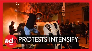 George Floyd: Violence Escalates Across USA as Unrest Comes to White House
