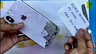 Fully Destroyed iPhone X Restoration