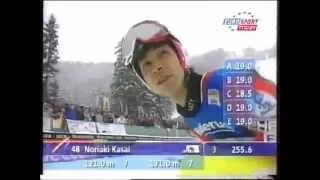 Noriaki Kasai Wilingen 2001 2 seria 131m