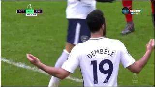 Mousa Dembele vs Arsenal (H) 17/18