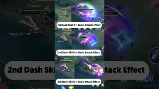 Airi Dimension Breaker has 3 Detail Effect Dash Second Skill + Basic Attack 😳 #aov #dimensionbreaker