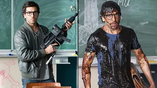 A Former Criminal Uses A Gun To Teach Naughty Students | Movie Recaps | English