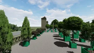 Modélisation 3D de l'orangerie du Château de Versailles