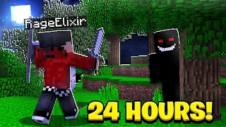 24 HOURS on a CURSED Minecraft World.. - REALMS EP50
