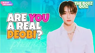 ARE YOU A REAL DEOBI (THEB) ? #3 | THE BOYZ QUIZ | KPOP GAME (ENG/SPA)