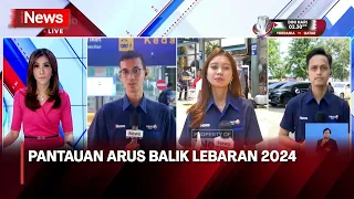 -Arus Balik Lebaran, Sejumlah Pemudik Telah Kembali ke Ibu Kota - iNews Siang 18/04