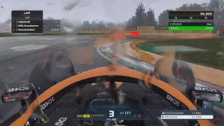 F1 22 Imola Wet World Record & Setup (1:25.124)