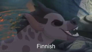 The Lion Guard - Tonight We Strike One Line Multilanguage [Janja's Laugh] (29 Versions)