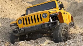 Killerbody 1/10 Scale Jeep Gladiator Body kit  unboxing & assemble & Off-Road Driving 4X4 RC Car