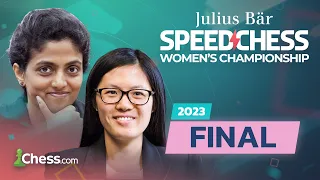 HOU Yifan v. HARIKA Dronavalli / FINAL / Julius Baer Women’s Speed Chess Championship 2023