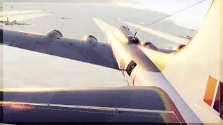 B-17 Flying FORTRESS MASSIVE ROLLING THUNDER