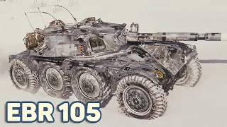 EBR 105 KNOWS HIS JOB – World of Tanks