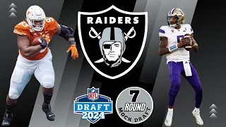 A Raider Nation Resurgence  |  Las Vegas Raiders 7 Round Mock Draft with trades #nfl