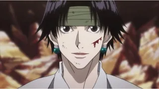 Chrollo asks Zeno Zoldyck who would win in a fight English Dub