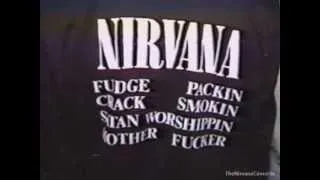 Nirvana at Rock City, Nottingham, UK, 1991 (Songs & Interview)