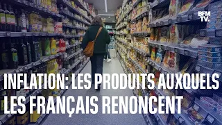 Inflation: voici les auxquels les Français ont le plus renoncé