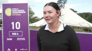 Tenterfeild Girl Tees Up in Women's World Sand Greens Championship