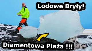 Dotarłem do Diamentowej Plaży !!! - Jezioro, gdzie pływają Lodowe Kry! *Tu popływasz Amfibią (841)