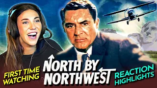 NORTH BY NORTHWEST (1959) Movie Reaction w/Coby FIRST TIME WATCHING