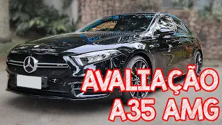 Avaliação Mercedes A35 AMG 2023 - O MAIS RÁPIDO SEDAN ESPORIVO DA CATEGORIA - CARRO CHEFE