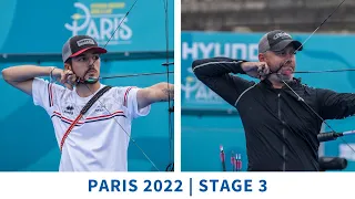 Nicolas Girard v Braden Gellenthien – compound men Semifinal 1 | Paris 2022 World Cup S3