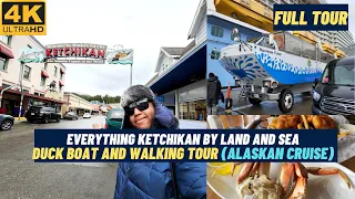 EVERYTHING KETCHIKAN By Land and Sea | Duck Boat and Walking Tour | Alaska Cruise