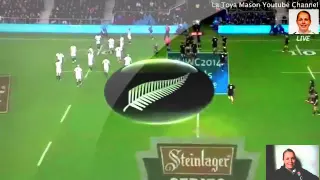 Rugby Union Rugby New Zealand vs England 2nd Test 2014 Full Match Part 1
