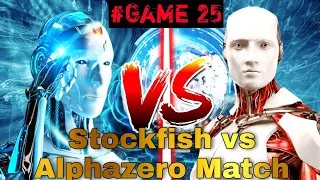 No one can Survive against Alphazero's Evans Gambit | Alphazero vs Stockfish Match, Game 25