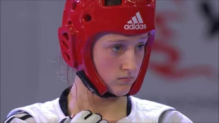 Taekwondo WTF. Чемпионат мира среди юниоров. Финал. Ж -68 Khan-Williams