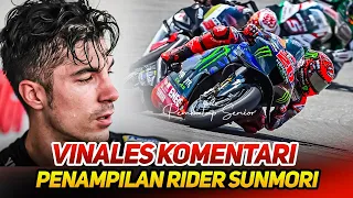 MAVERICK VINALES JUARA🔥LANGSUNG KOEMNTARI RIDER SUNMORY~FABIO QUARTARARO TERSEOK-SEOK BERSAMA YAMAHA