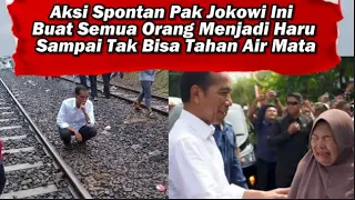 HEBOH,, AKSI TAK TERDUGA PAK JOKOWI INI BIKIN SEMUA ORANG MEWEK DAN KAGUM LIHATNYA..??