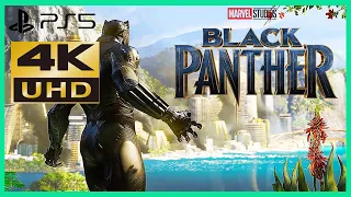 MARVEL'S AVENGERS BLACK PANTHER PS5 Gameplay Walkthrough THE BEGINNING [4K 60FPS] - No Commentary