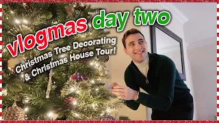 Decorating the Christmas Tree & Christmas House Tour ☆ VLOGMAS DAY TWO