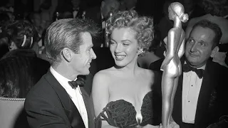 Marilyn Monroe photographed at the Henrietta Awards in January 1952.