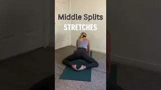 Middle Split Stretching Routine #dancer #gymnast #flexibility