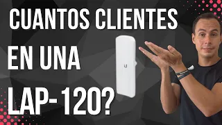 CUANTOS CLIENTES PUEDO CONECTAR EN UNA LAP-120? | WARLEY GOES