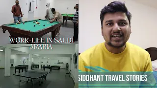 Work Life in Saudi Arabia | Civil Engineer in Saudi | My Accommodation, Food, other facilities #STS