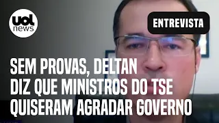 Deltan Dallagnol cita Lula e Gilmar e diz, sem provas, que ministros do TSE quiseram agradar governo