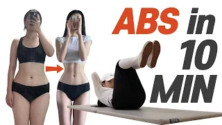 🔥 하루 딱 10분! 11자 복근 보장 운동 루틴 | Abs Workout