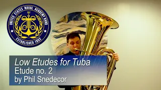 Snedecor's Low Etudes for Tuba no. 2